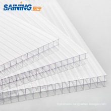 Any Length Customized Colored Hollow Building Board Polycarbonate Plastic Hollow Sheet